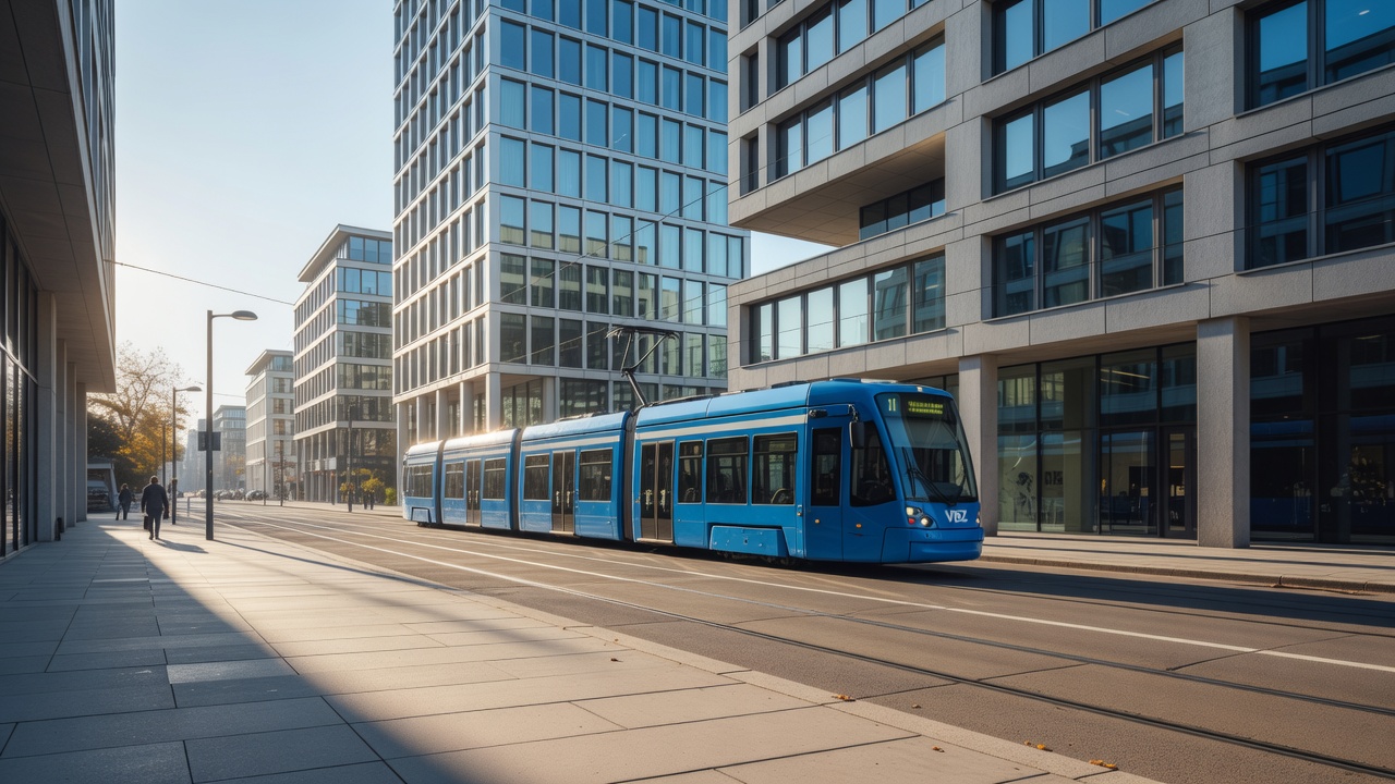 Die Lage: Zentrumsnah in Zürich Oerlikon - friesstrasse 8 8050 zürich